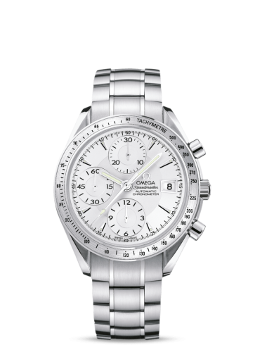 Omega Speedmaster Date 40 Stainless Steel / Silver / Bracelet